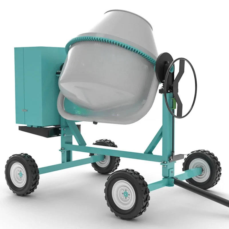 Miniature cement mixer 350l 500l 250kg concrete mixer electric diesel gasoline concrete mixer