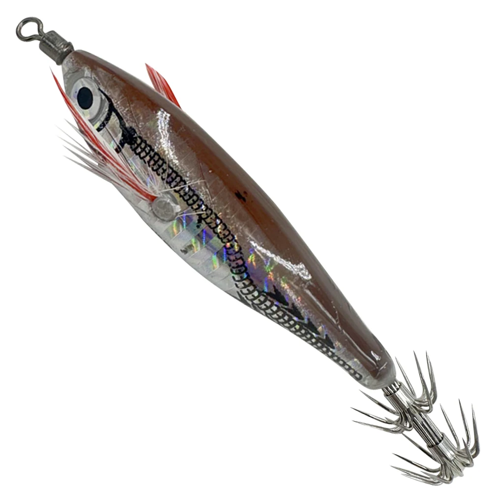 مياه البحر الصيد الطعم ABS الفلورسنت الصيد إغراء الأفقي مضيئة العائمة إغراء لصيد الأسماك البحرية الحبار