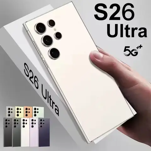 2025 HOT S26 Ultra 5G 22GB 2TB original intelligent 5G dual card dual standby Android 14 system global version 8000mAh battery