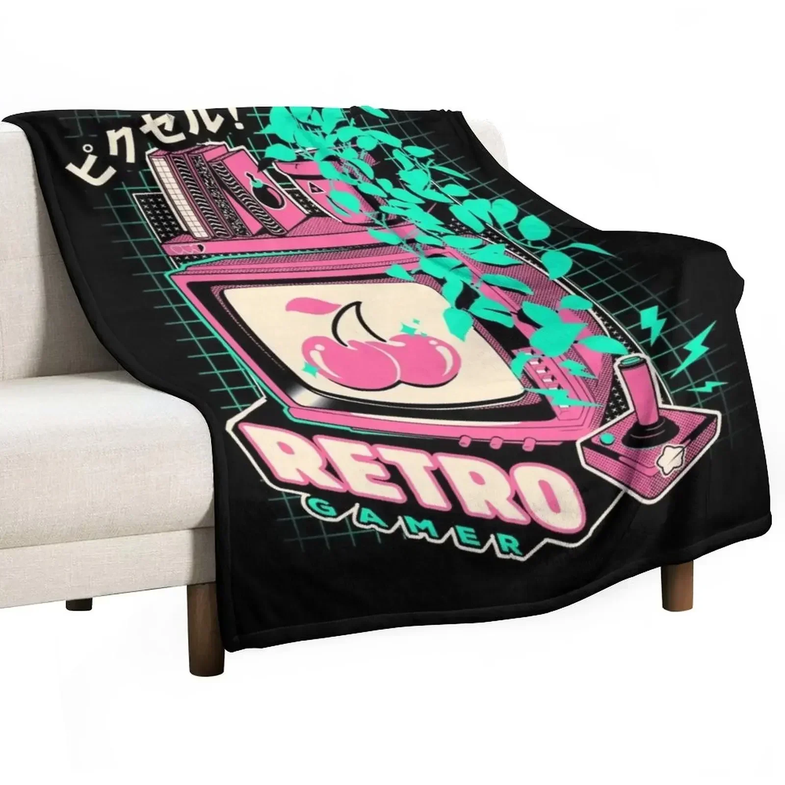 

Retro Gamer Throw Blanket Bed warm winter Thins Blankets