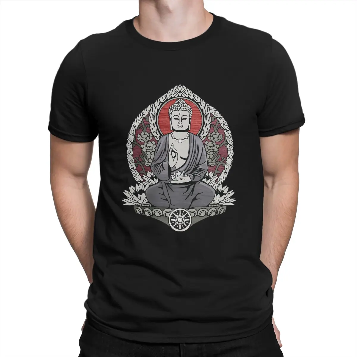 Gautama Unique TShirt Buddha  Oriental Mysterious Culture Comfortable Creative Graphic  T Shirt Short Sleeve Hot Sale