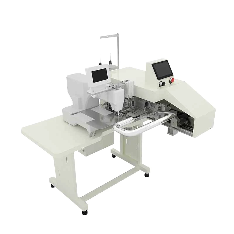 Simple installation, automatic cloth feeding and pleating, visual operation, semi-automatic curtain pleating machine