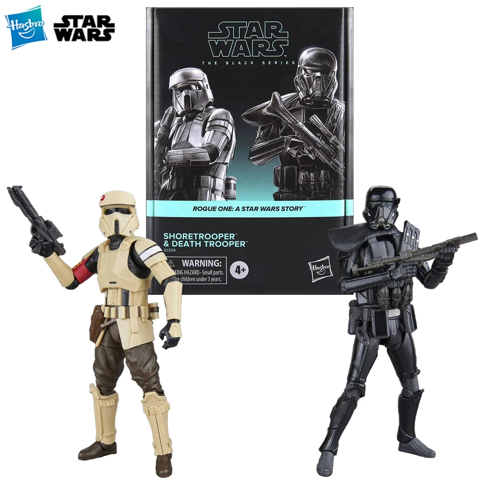 

[In-Stock] Hasbro Star Wars The Black Series Shoretrooper & Death Trooper 2-Pack-Set 6-Inch-Scale Action Figure Model Toys