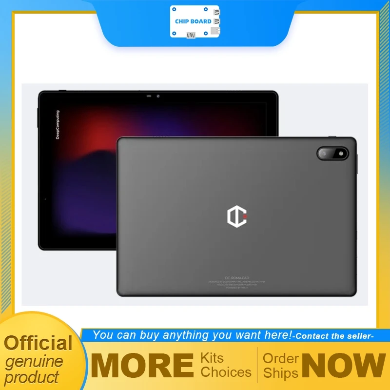 

DC-ROMA Pad II RISC-V Development Tablet, 16GB RAM 128GB Storage, Designed for Native RISC-V Software Platform