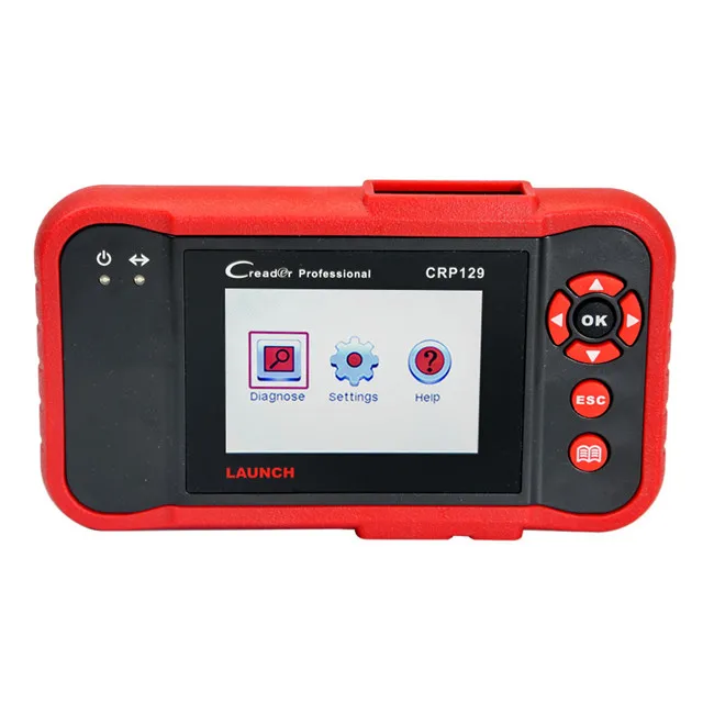 Free dhl OBDII diagnostic full function original launch x431 crp129 premium code scanner car diagnostic tool update online