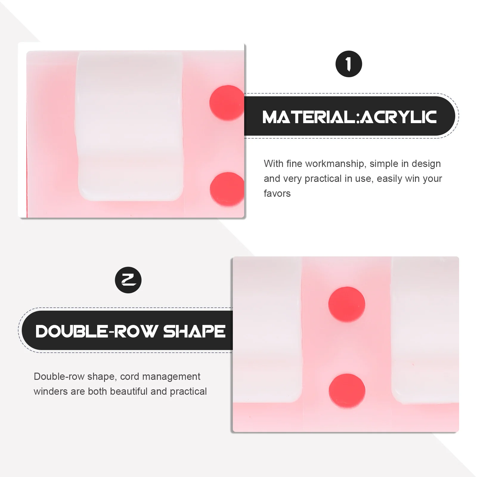 50 قطعة اللفافات إدارة الحبل لاصق كابل المنظمون حامل التخزين لسلك الطاقة سماعة إدارة الأسلاك كليب المنزل #2