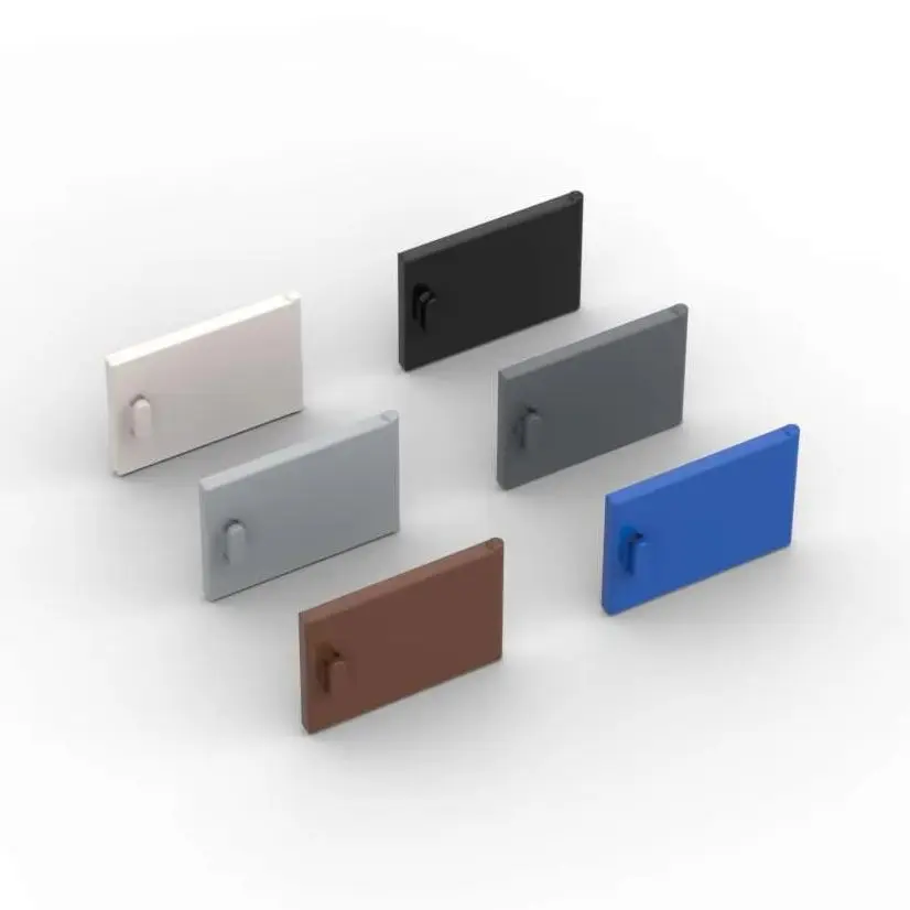 MOC 10 шт., частица головоломки 4533, шкаф 2x3x2, дверные строительные блоки, комплект, контейнер, ворота, кирпич, сборные игрушки, подарок для детей, дропшиппинг