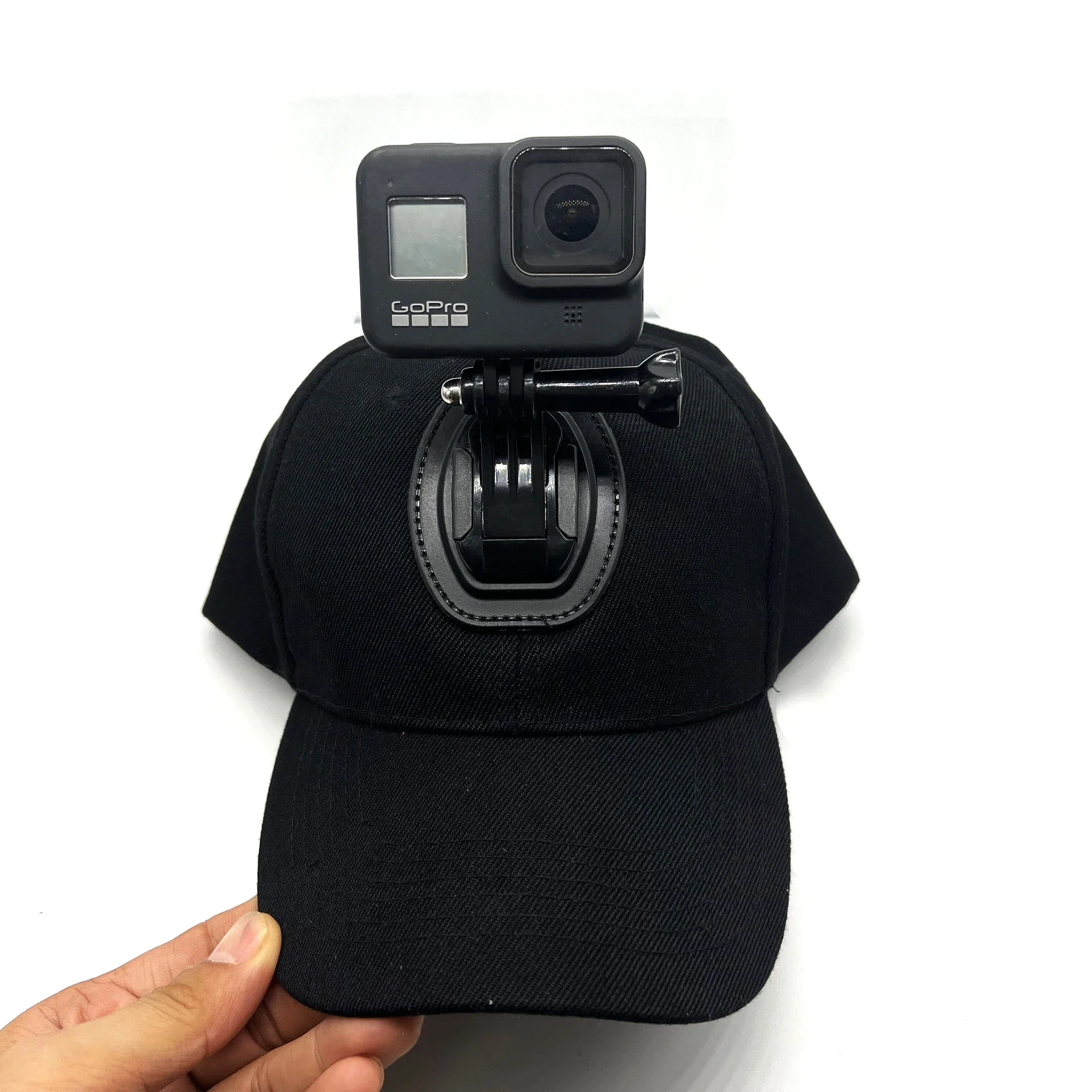 for Go Pro Accessories Canvas Baseball Hat Cap W/ J-Hook Buckle Mount Screw for GoPro hero 11/10/9/8/7/6 Insta360 Action Camera