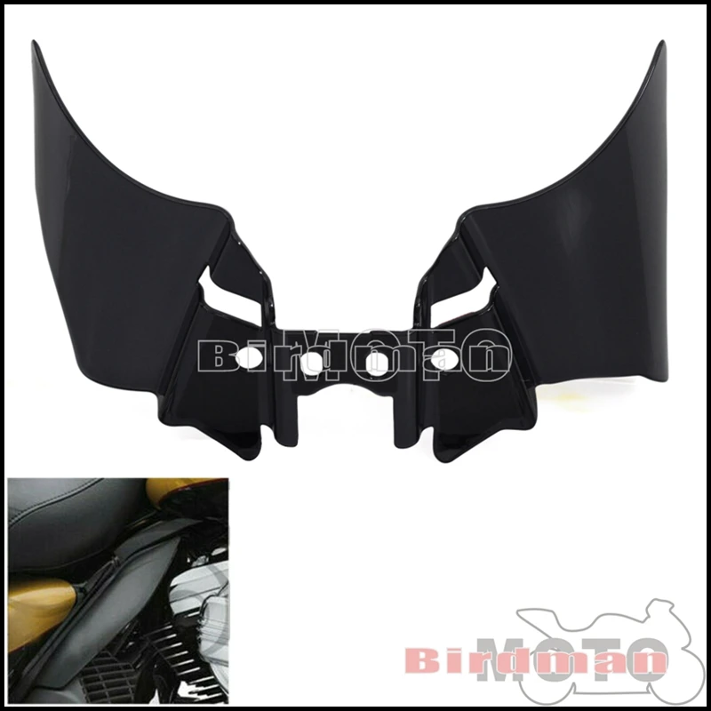 

Motorcycle Accessories Air Deflector Windshield For Harley Dyna Wide Glide FXD FXDWG 1999-2016 Smoke Saddle Heat Shield Fairing