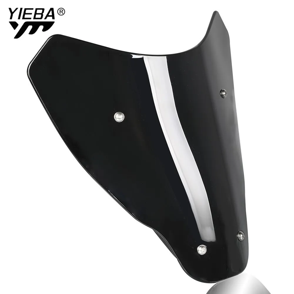 

Для YAMAHA MT-07 FZ07 MT07 2024 2023 2022 2021 мотоциклетный туристический спортивный обтекатель ветрового стекла, дефлектор козырька лобового стекла