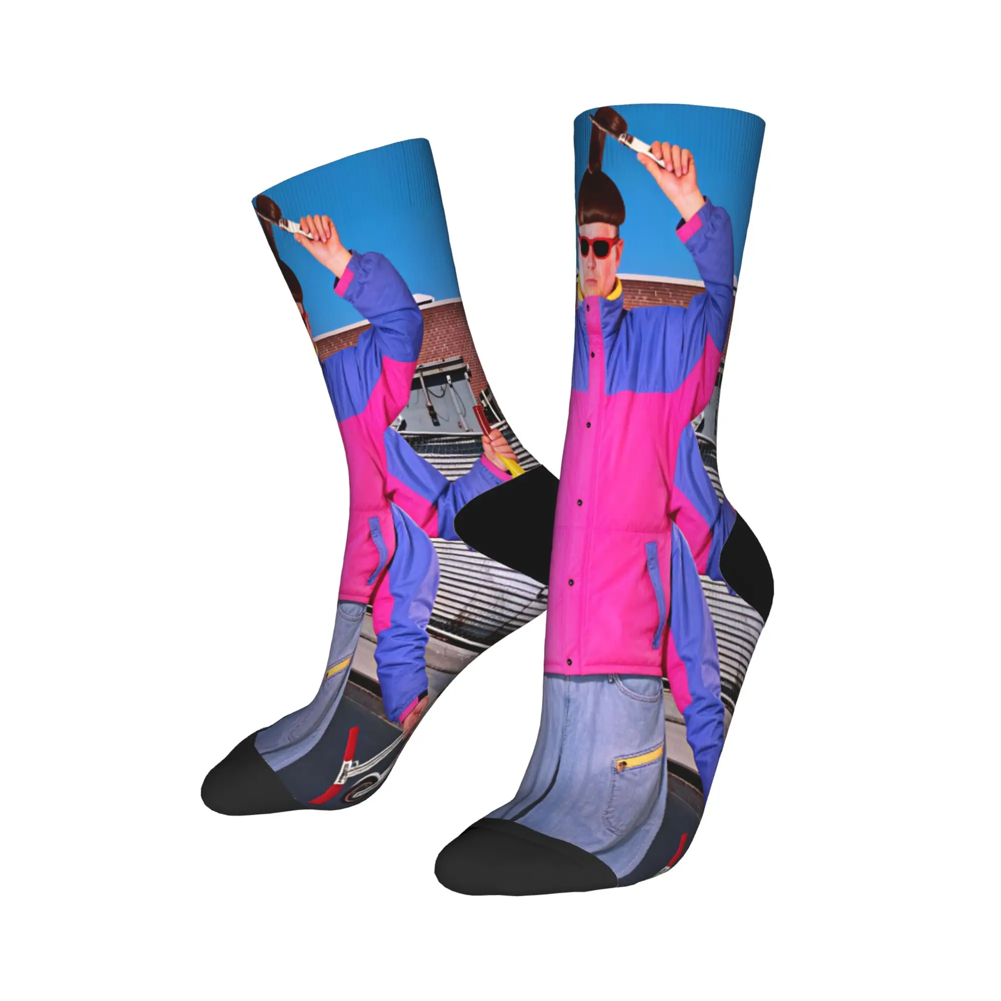 Oliver Tree  Stockings  Printed Novelty Socks Winter Anti Skid Socks Women Men Skateboard High Quality Socks