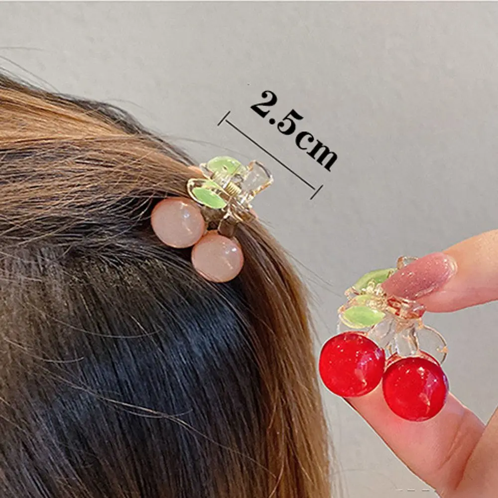 Cute Party Wedding Barrettes Hair Decor Hair Clips Hairgrip Bangs Clip Cherry Hairpins