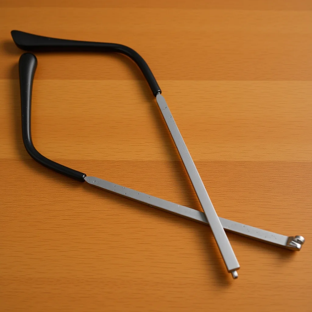 1 paire de branches de lunettes universelles en métal, bras de remplacement, jambes de réparation pour lunettes de soleil, lunettes de lecture, bras de lunettes