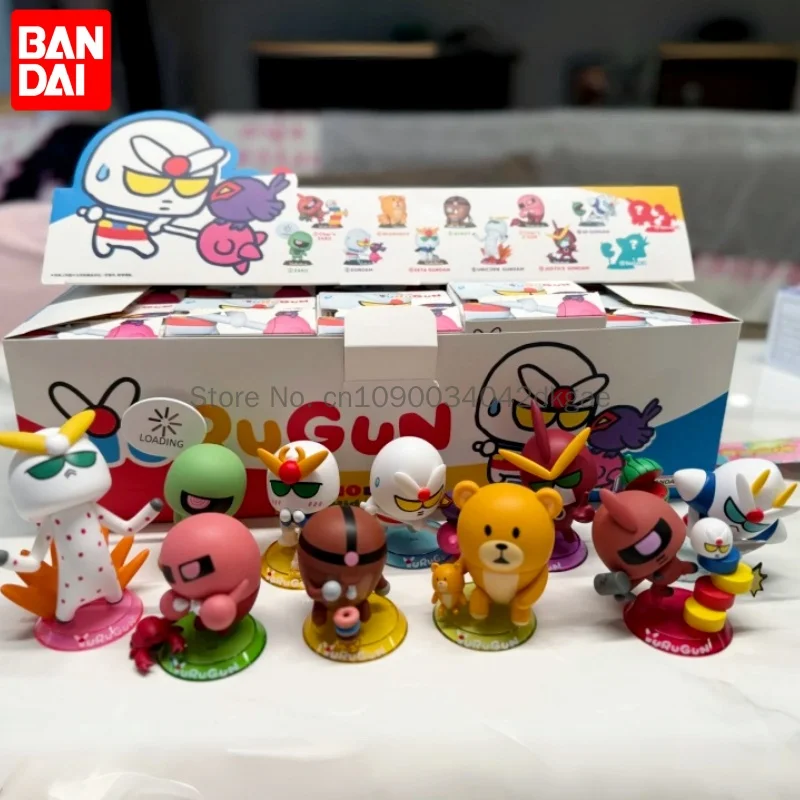 Новая оригинальная фигурка Bandai Gundam Yurugun Qmsv V3, абстрактные куклы, модель, аксессуары, статуэтка, игрушки, подарок на день рождения.