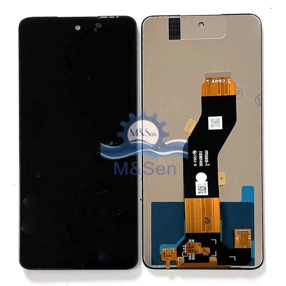 6.6\'\' Original For Infinix Tecno Spark Go 2024 BG6 LCD Display Screen Touch Panel Digitizer For Tecno Spark Go 1 KL4 Frame