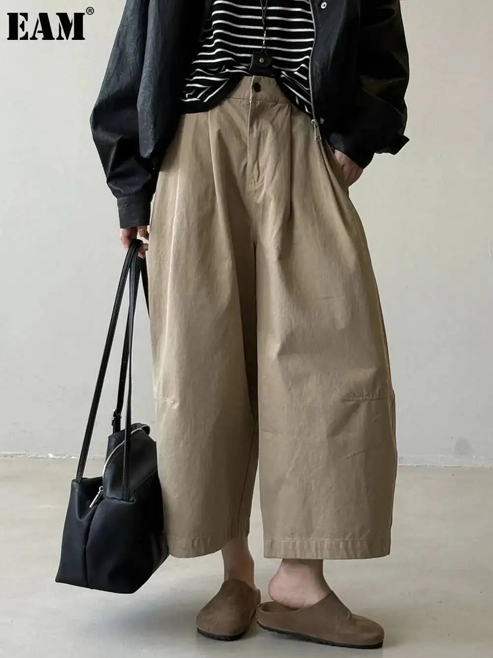 Eam Khaki High Elas… - image