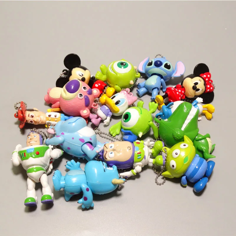 Frozen Snowman Disney  Olaf 4.5cm mini Action Figure  Anime Decoration Collection Figurine Toy Story Toy Model For Children Gift