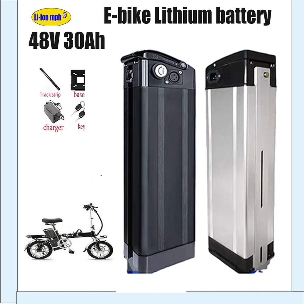 

Foldable self-propelled Built-in BMS 1200 cycles 48V 20Ah30ah 40Ah For Silver Fish Lithium Battery 350W 500W 750W 1000W+charger