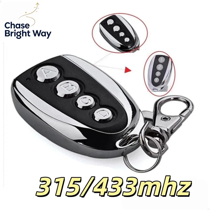 U Shaped 433MHz 315MHz Clone Wireless Remote Control Stable Signal for Garage Door Electric Gate Home Security Access