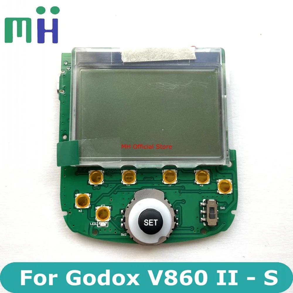 НОВИНКА для Godox V860II-S V860IIS (для sony), плата управления вспышкой, драйвер, печатная плата с ЖК-дисплеем V860II V860 II S