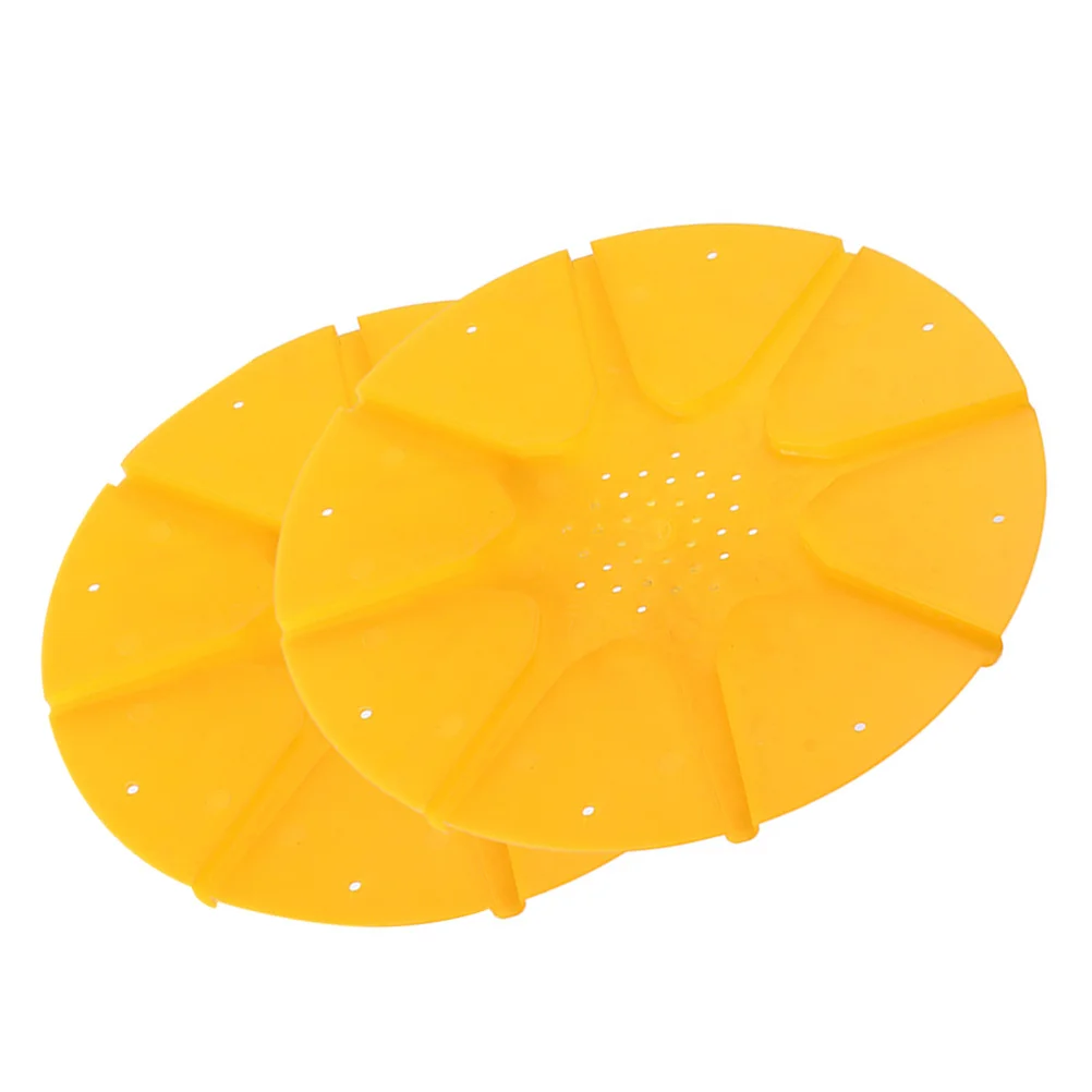 

2Pcs Beekeeping Supplies Plastic Beehive Escape Plate Anti Escape Device Hive Entrance Exit Disc Beekeeping Tool Accessory