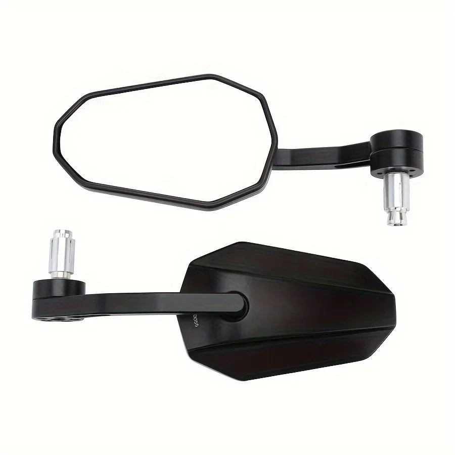 

Off-Road Motorcycle Rearview Mirror - Heavy Duty Metal Handlebar Mount Side Mirror