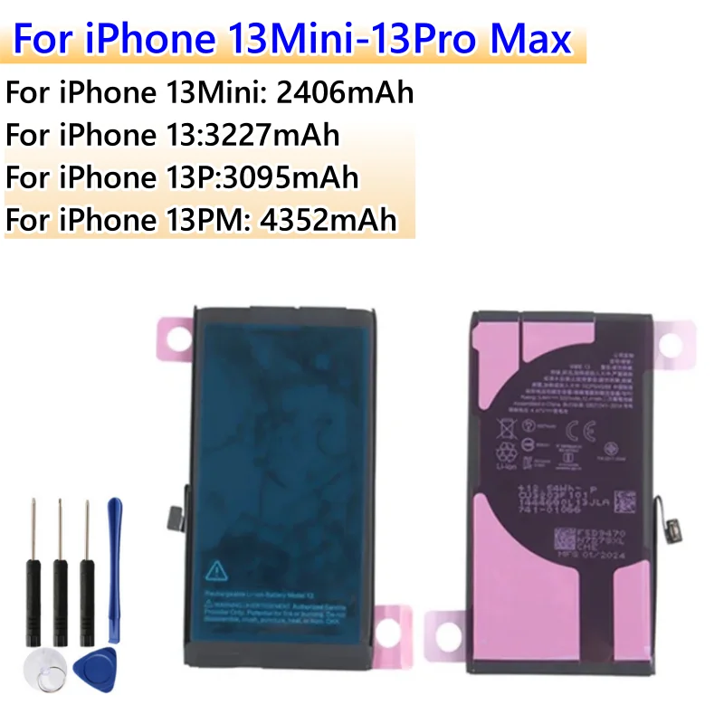 For Replacement Battery for iPhone 13 13 Mini 13 Pro Max 13 Pro