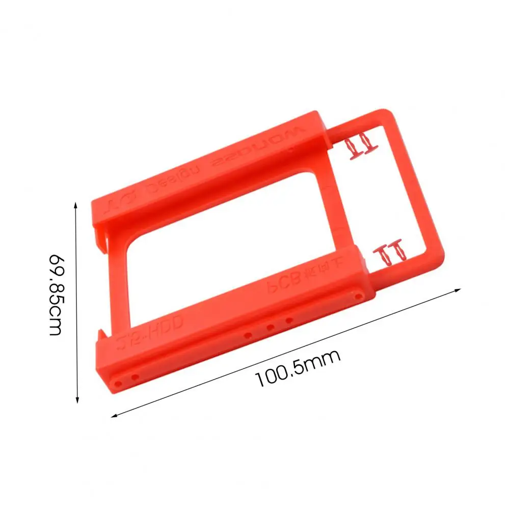 Hard Disk Stand harddisk profesional, braket adaptor SSD 2.5 inci hingga 3.5 inci untuk dudukan Drive Desktop Sata3.0