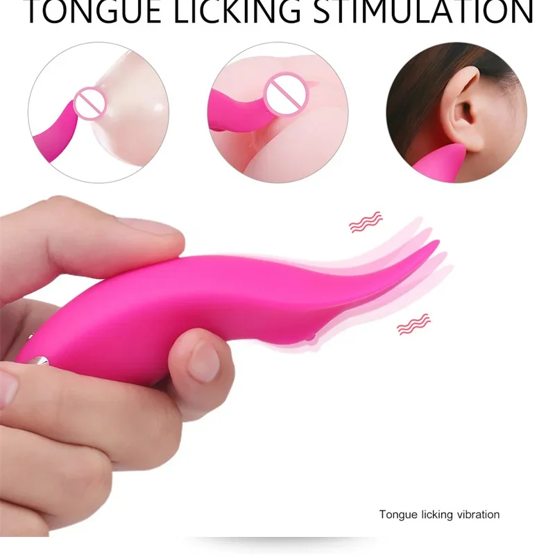 Tounge-vibrador Vibarotor para mujer, pero mordaza con consolador, coño suave, Juguetes sexuales, bragas vibradoras de expansión, masturbador, Toysplay Fox