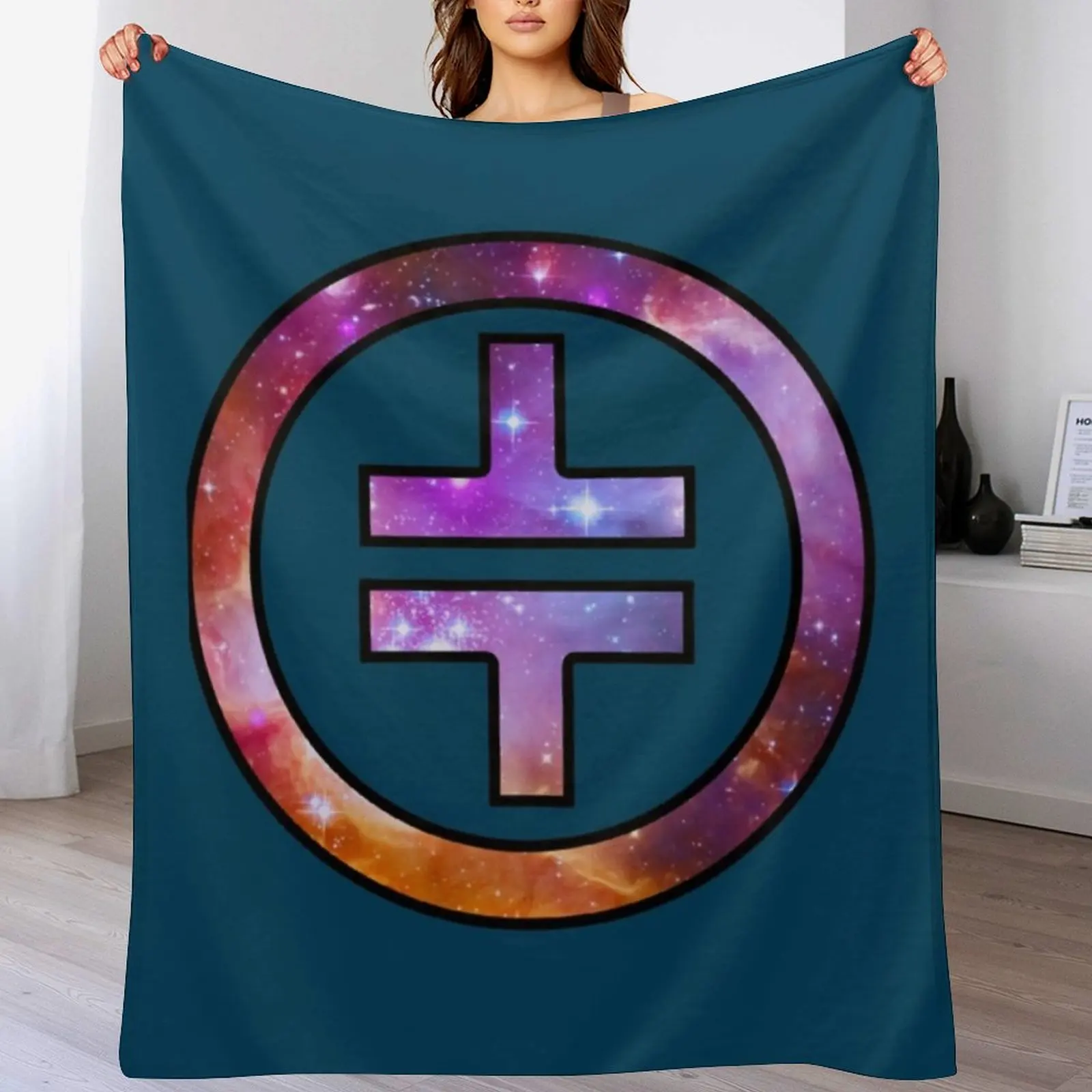 

Take That - Galaxy Symbol Throw Blanket Fashion Sofas Flannels Blankets