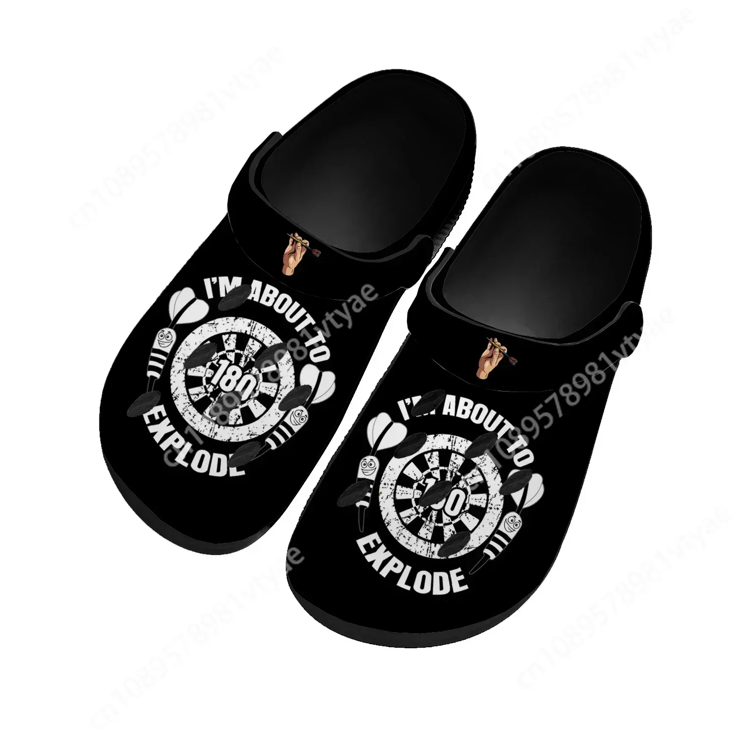 Love Gift Darts Player Home Clog Mens Women Youth Boy Girl Sandals Shoes Garden Custom Made Breathable Shoe Beach Hole Slippers