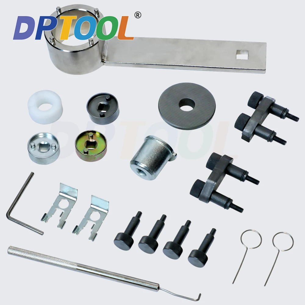 Kit de ferramentas de ajuste de eixo de comando de sincronização do motor para vw audi ea888 reparo do motor com chave de retenção t10355 ferramenta rotativa de eixo de comando