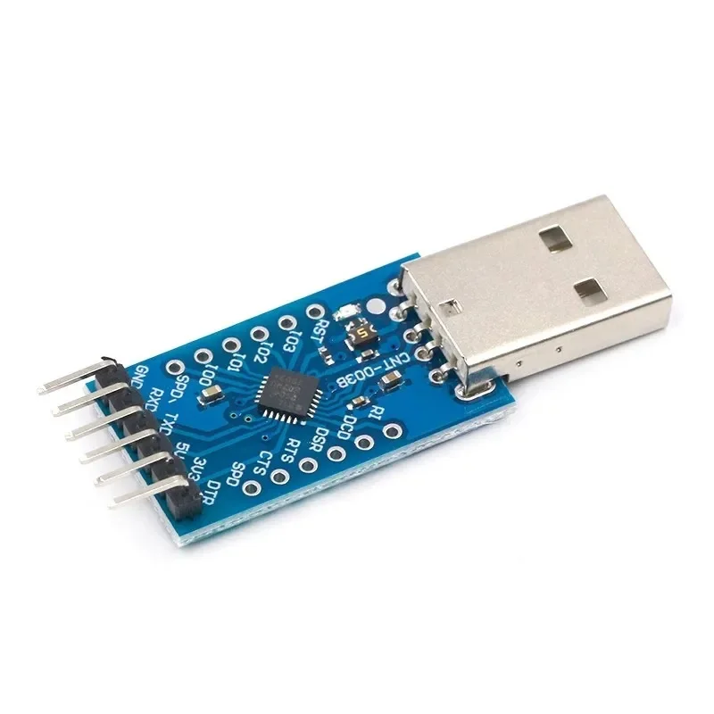 USB 2.0 to TTL UART 6PIN Module Serial Converter CP2104 STC PRGMR Replace CP2102 With Dupont Cables