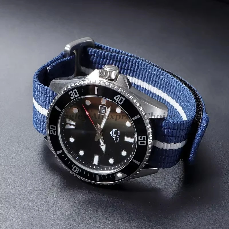 20mm 22mm High Quality Nylon Watch Strap for TUDOR Collar Hidden FXD/Biwan/1958Series Canvas Watchband for Men Sport  Bracelets image 5