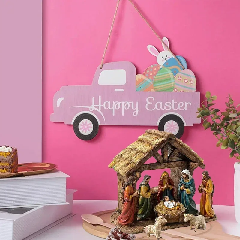Desktop Decor Family Statue
