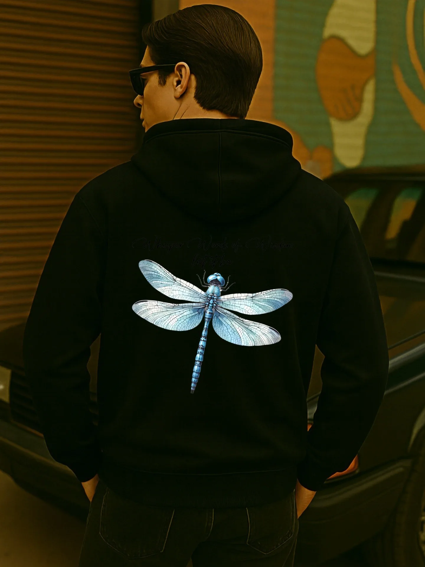 هوديي برسومات جرافيك للرجال، طباعة كرتونية، نمط كاجوال، قماش ناعم، للرجال، للارتداء اليومي