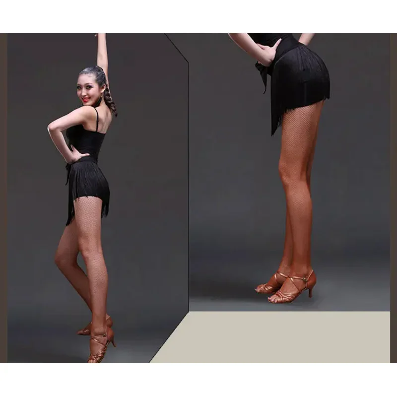 Neue Dame Rock Für Frauen Schwarz Quaste Stile Latin Dance Kleid Wettbewerb/Praxis Dancewear Röcke S-2XL MN3
