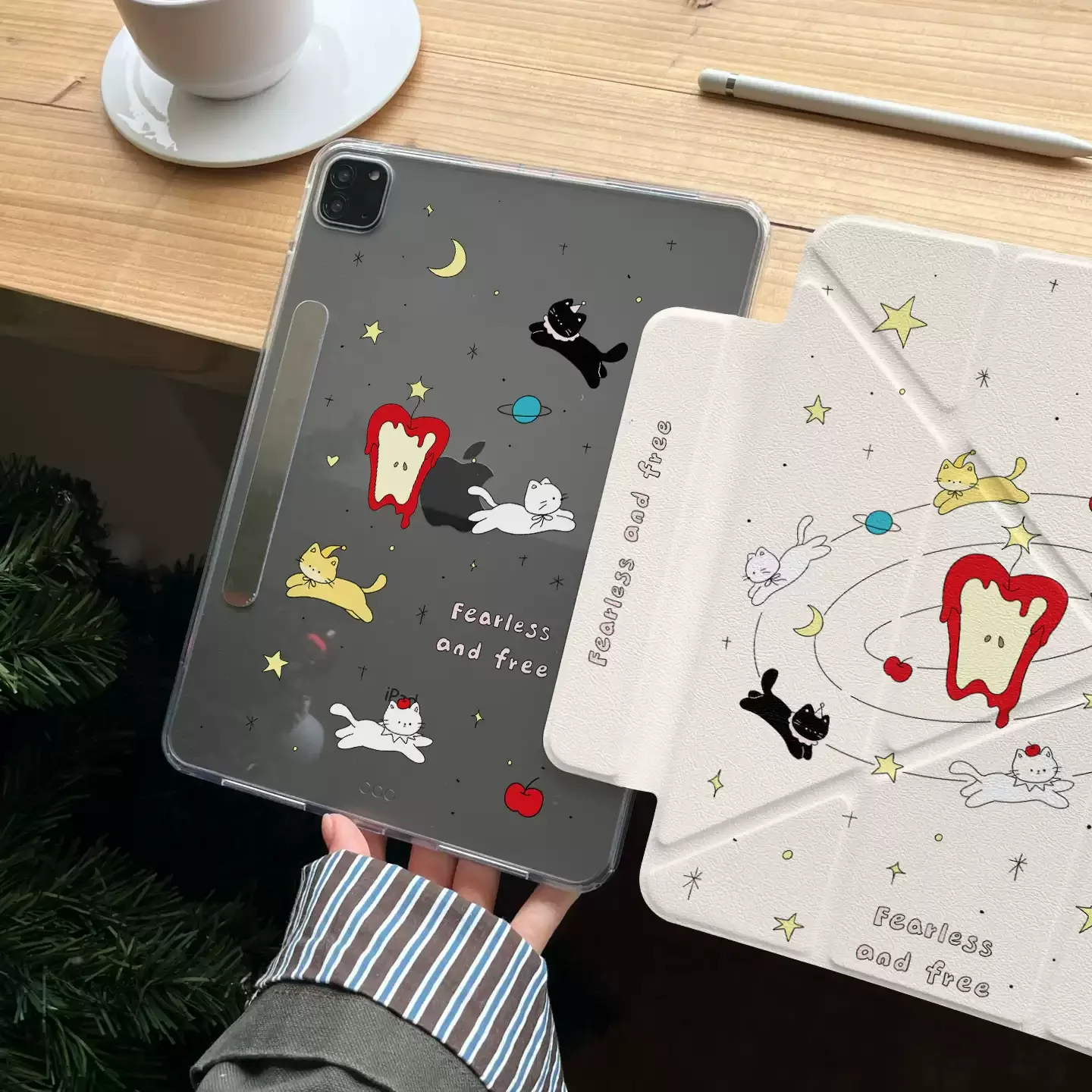 

Чехол для планшета Ins Cartoon Cat Universe для iPad Pro 11, 12.9, 13 (M2, M4, M3, M5), 8.3, 9.7, 10.2 (5/6/7/8/9/10/11 поколений), Air 3, 4, 5, 6