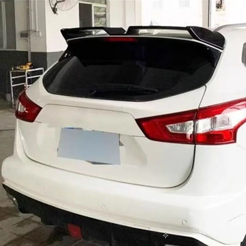 

Для Nissan Qashqai 2016-20222 год крыша GT спойлер крыло ABS пластик багажник задний хвост губа аксессуары обвес комплект