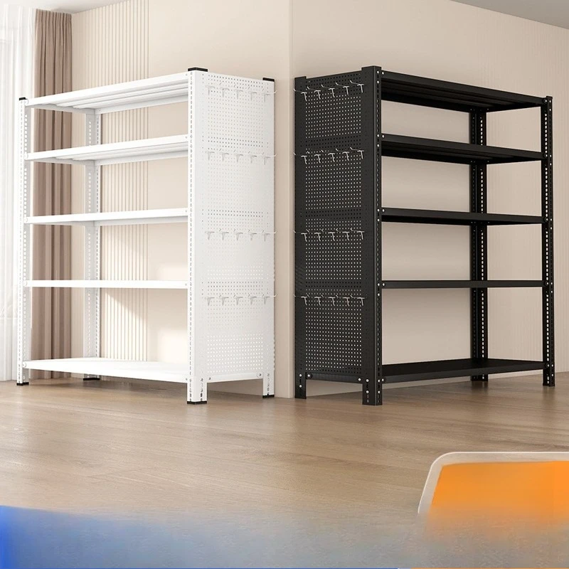 Shelves with holes and plates Household shelves Shelves Multi-layer floor