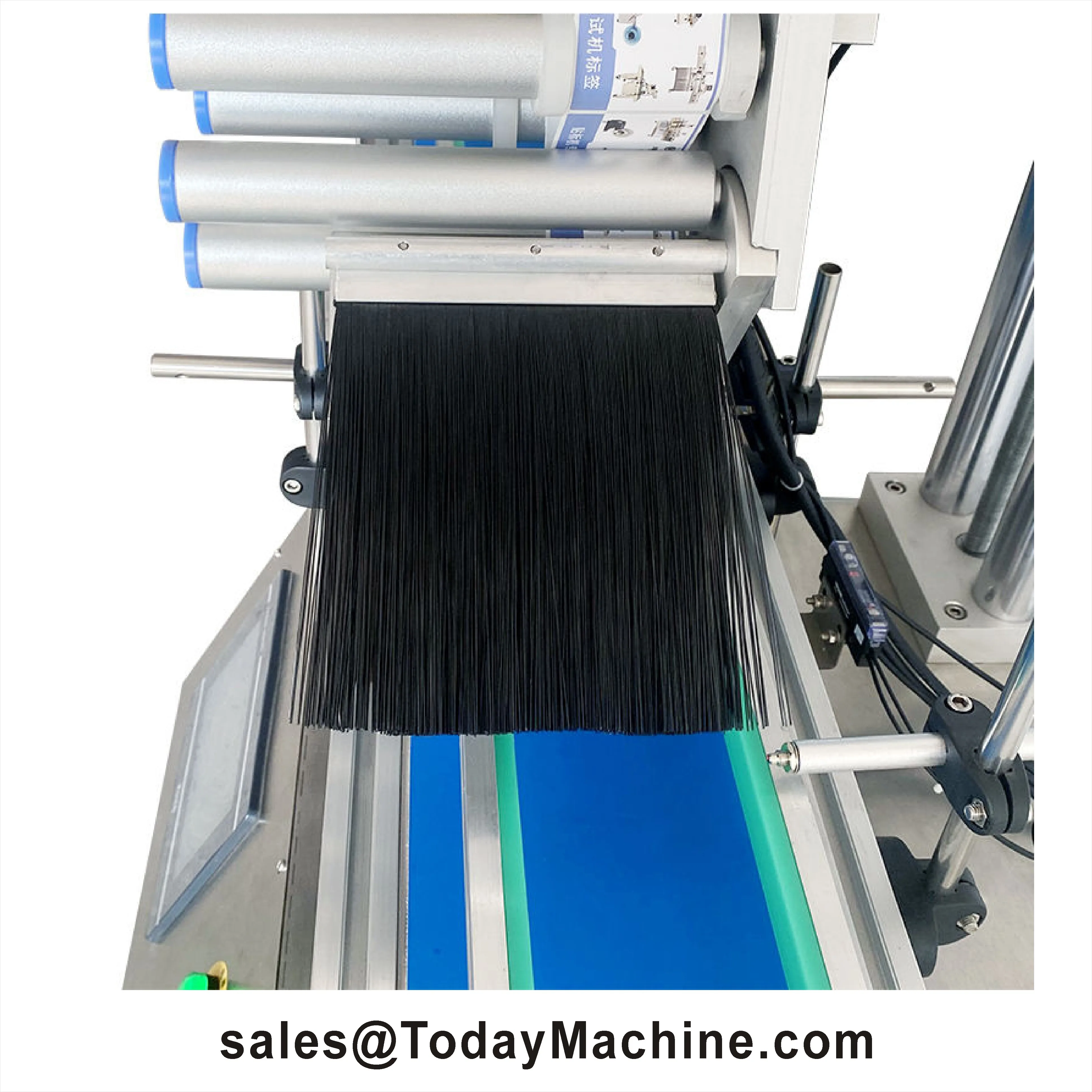 Automatic Desktop Round Bottle Labeling Machine Plastic Glass Jar Can Bottle Wine Beverage Cosmetic Flat Bottle Labeling Machine