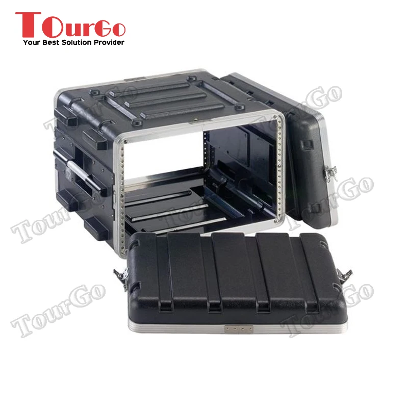 TourGo 3U (3Ru) ABS Rack Case 19 Zoll Rackmount Combi Flight Case Griechenland