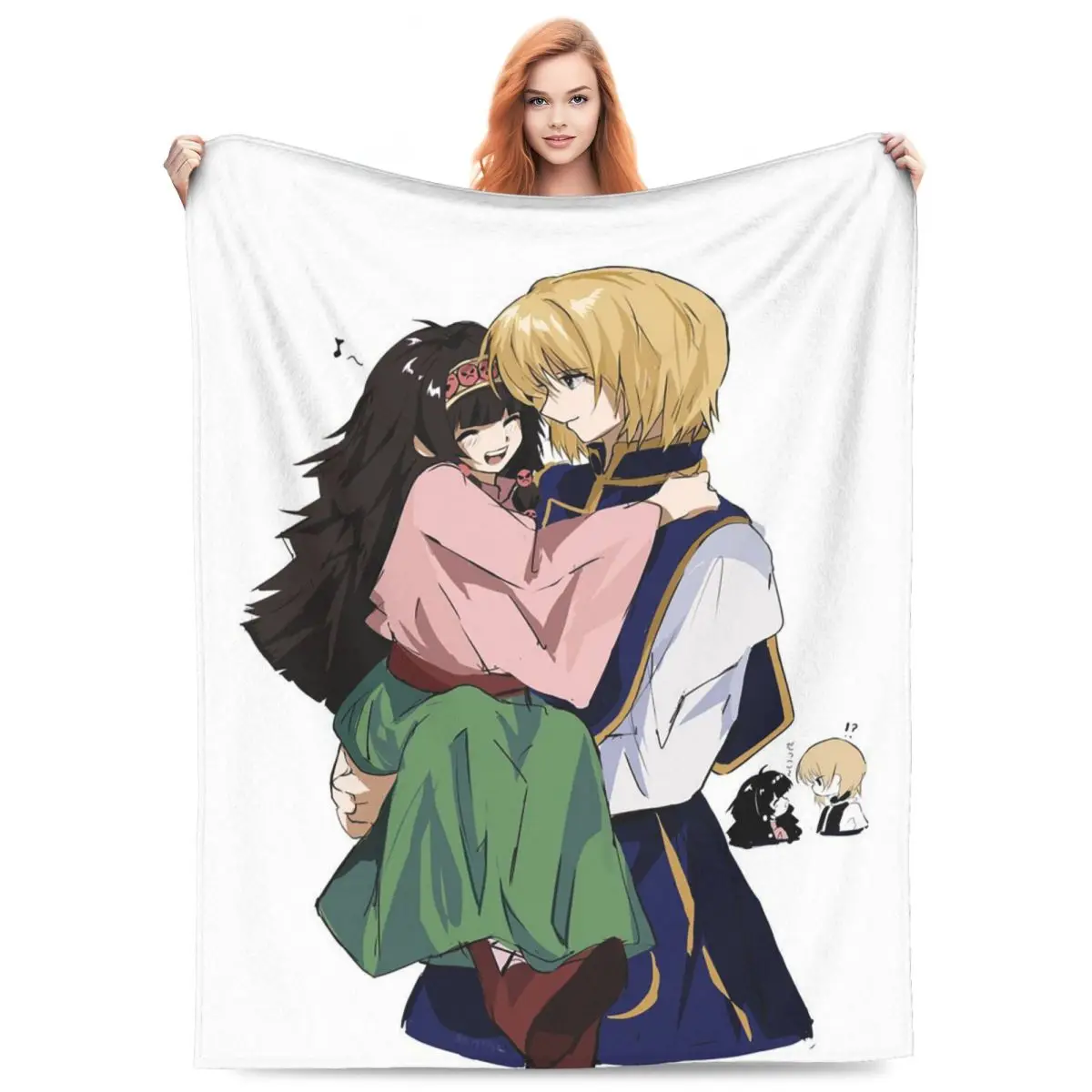 Anime Hunter X Hunter Blanket Fleece Sofa Throw Blanket Super Soft for Couch Bedding Travel Throws Bedspread Quilt