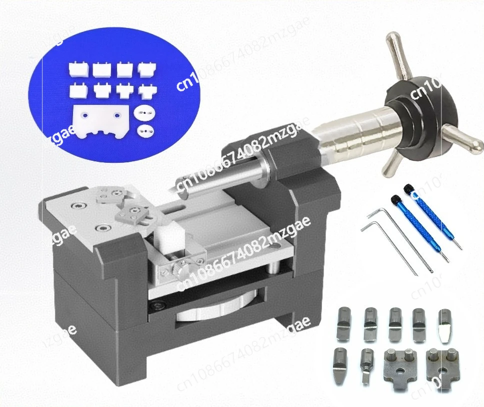 Multi functional precision watch cover opening machine and watch bottom prying machine for repairing watches