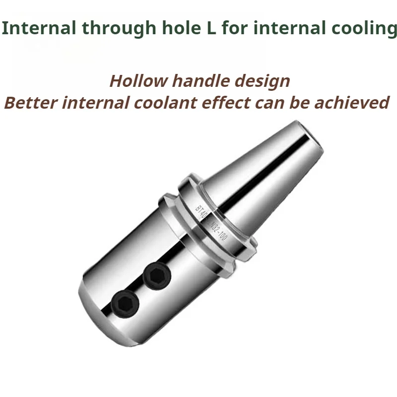 U-drill side-fixed tool holder CNC rapid drilling tool holder violent drilling SLN25 drill sleeve BT40/BT50/BT30