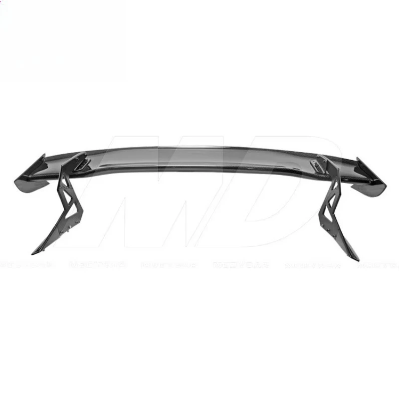 سبويلر خلفي من ألياف الكربون على طراز ملعقة لسيارة Honda Civic Type-R Fk7 Fk8 #3