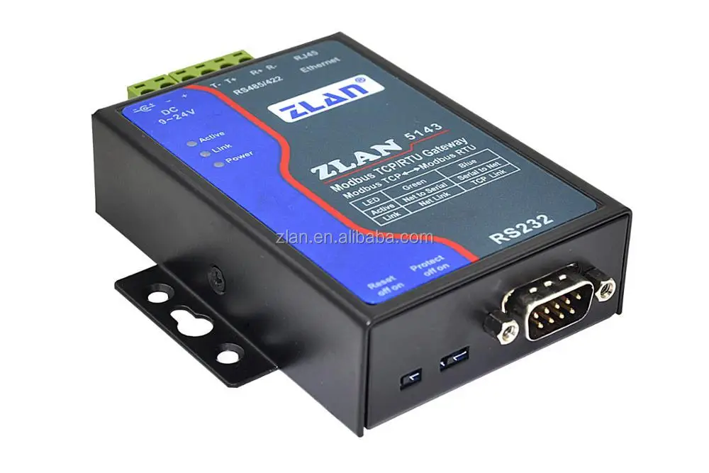 Convertitore di servizio seriale Ethernet RJ45 TCP IP a RS232 RS485 422