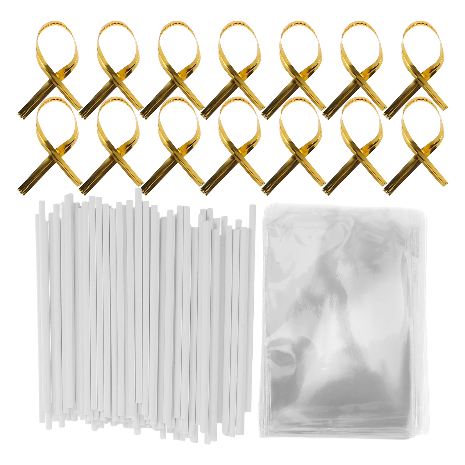 

Cake Decoration Stick Cookie Sticks Candy Sweet Treat Bundle Plastic Paper Lollipop