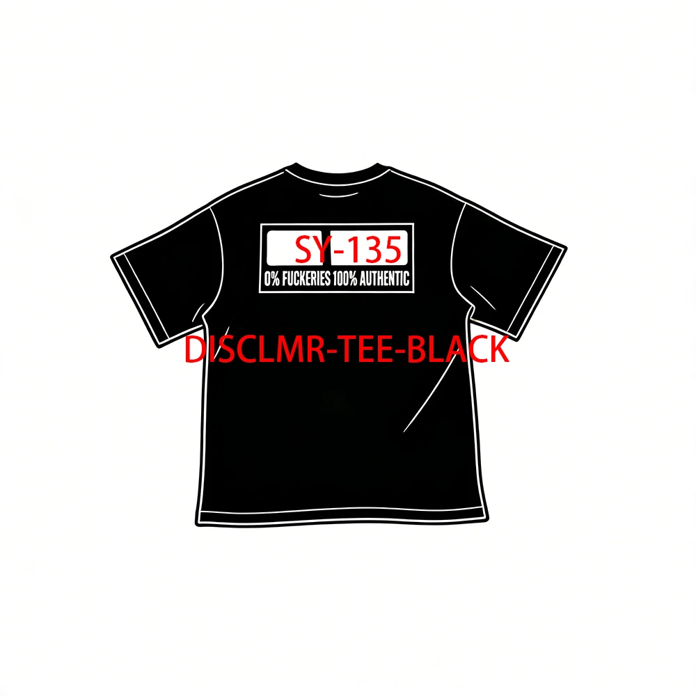 SY-135 Men's Cotton Short Sleeve Tee Jogger T-shirt Summer Tracksuit Top Jersey Rectangle Reflective Print Black T-shirt