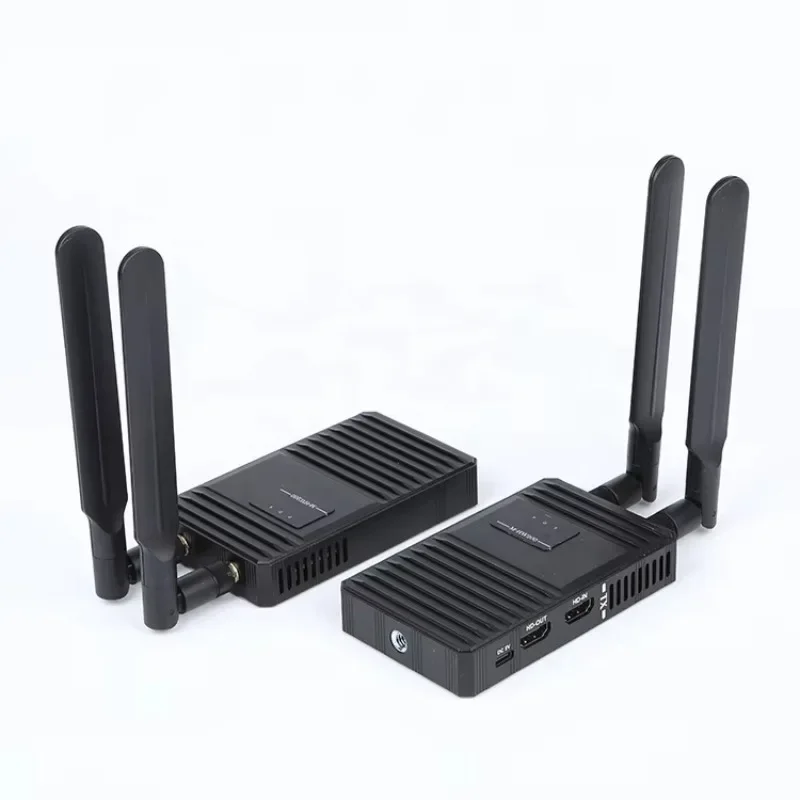 LH200m 1 Transmitter and 4 Receiver HD Extender Wireless Video Converter and Audio Transmitter